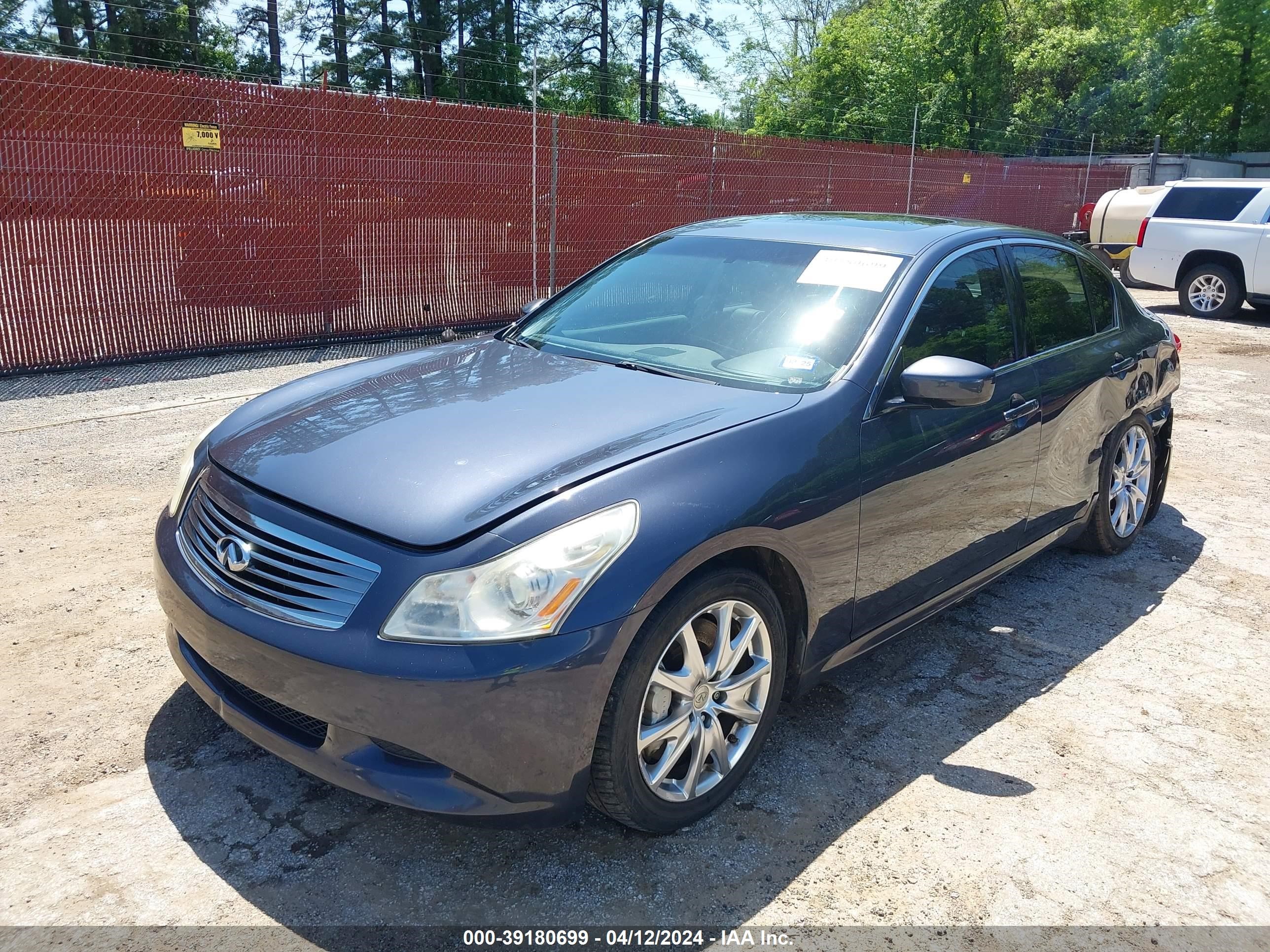 Photo 1 VIN: JNKCV61E59M307941 - INFINITI G 