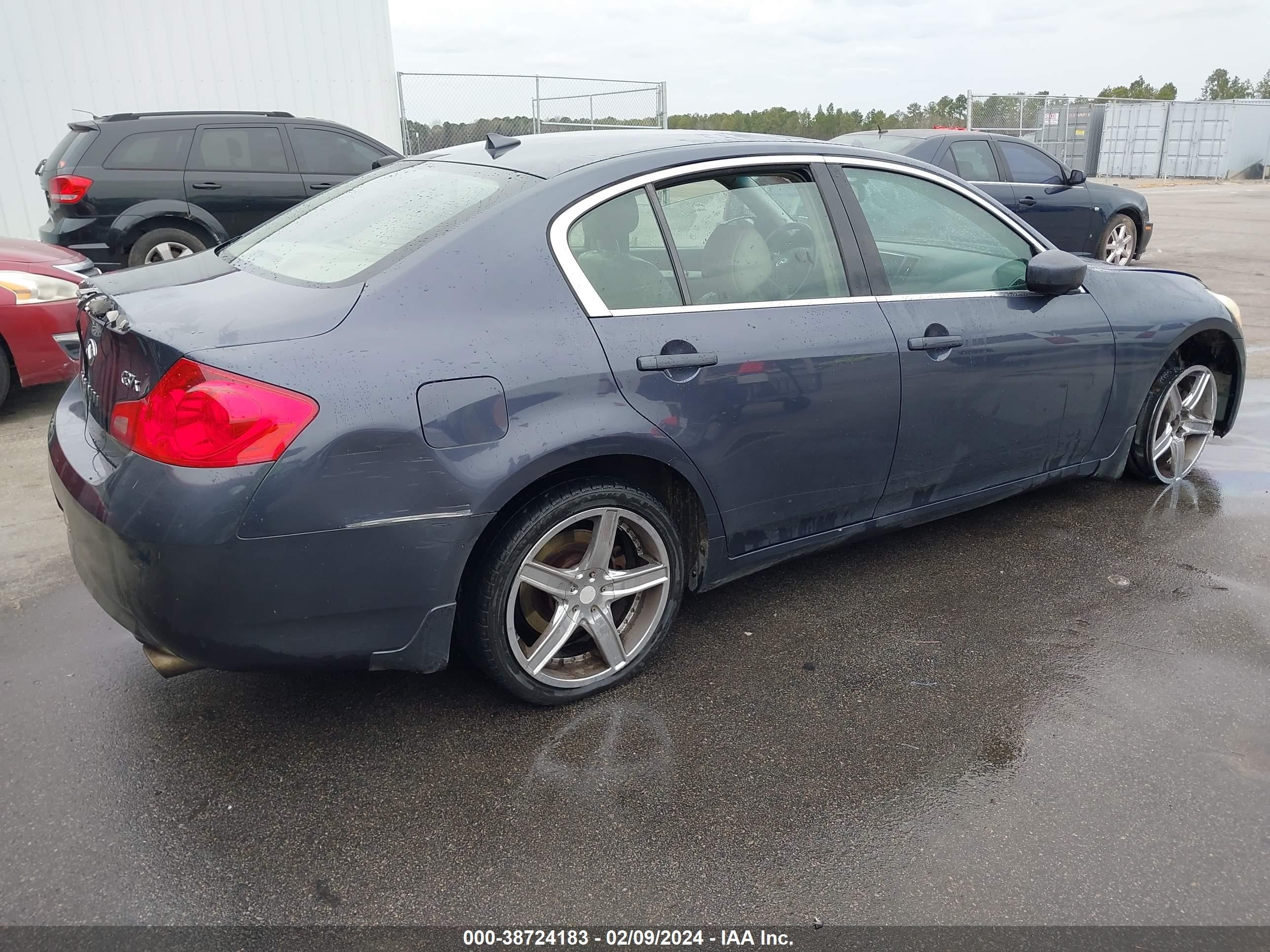 Photo 3 VIN: JNKCV61F19M362122 - INFINITI G 