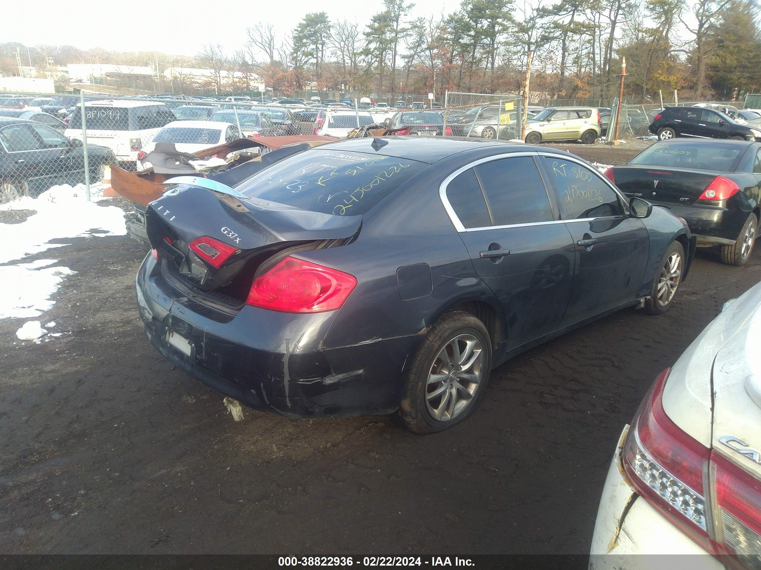 Photo 3 VIN: JNKCV61F49M354001 - INFINITI NULL 