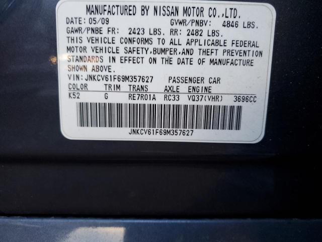 Photo 11 VIN: JNKCV61F69M357627 - INFINITI G37 