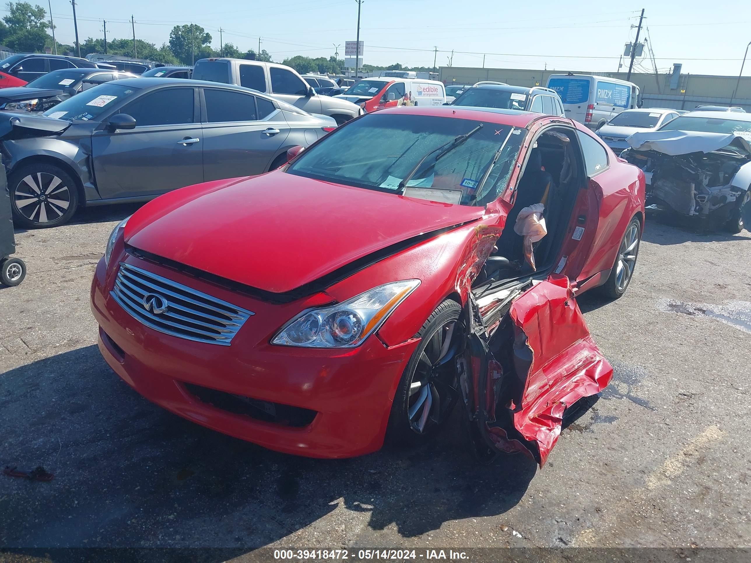 Photo 1 VIN: JNKCV64E09M605356 - INFINITI G 