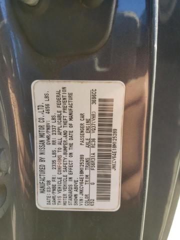 Photo 11 VIN: JNKCV64E18M125289 - INFINITI G37 BASE 