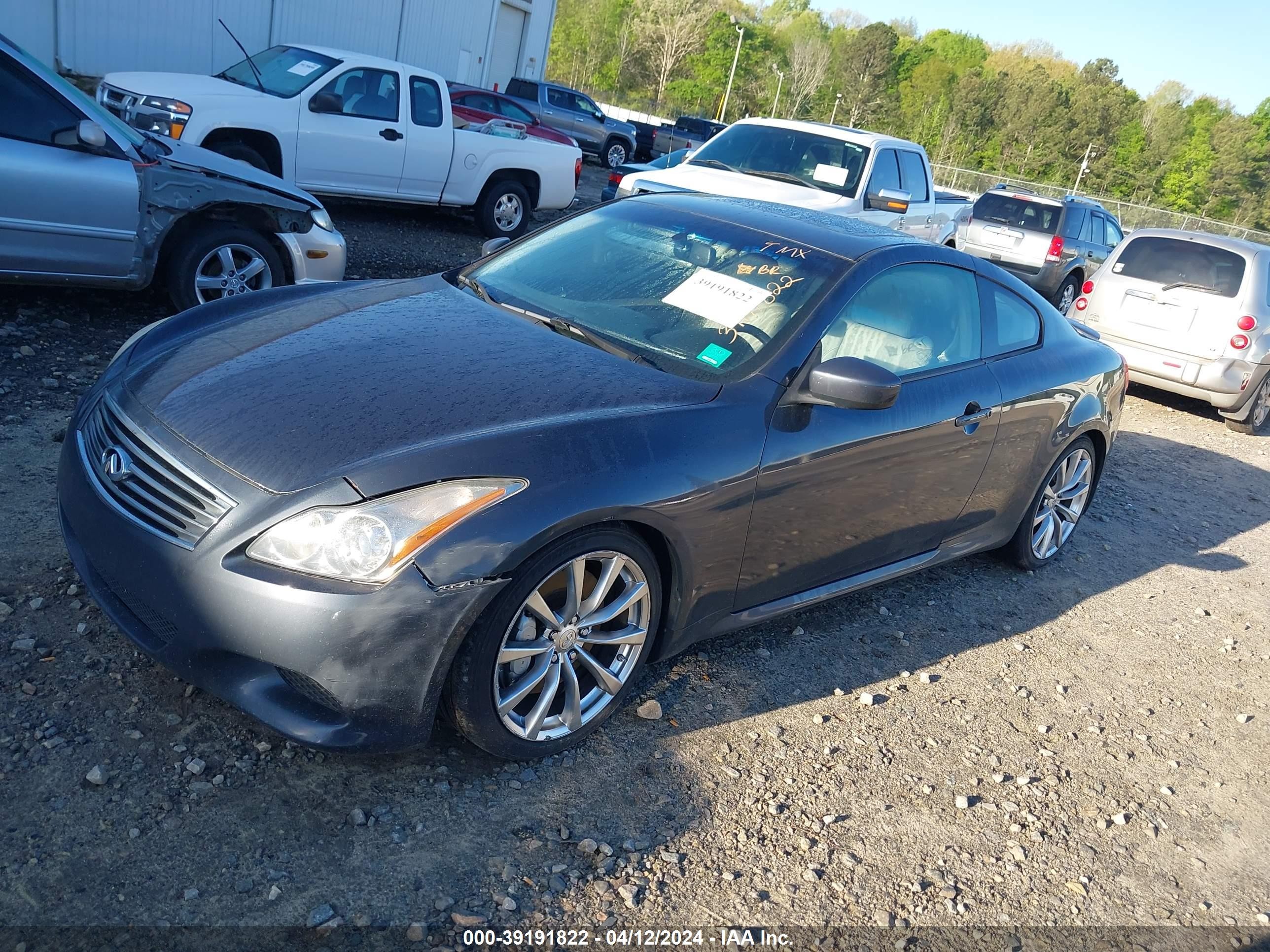 Photo 1 VIN: JNKCV64E19M601851 - INFINITI G 