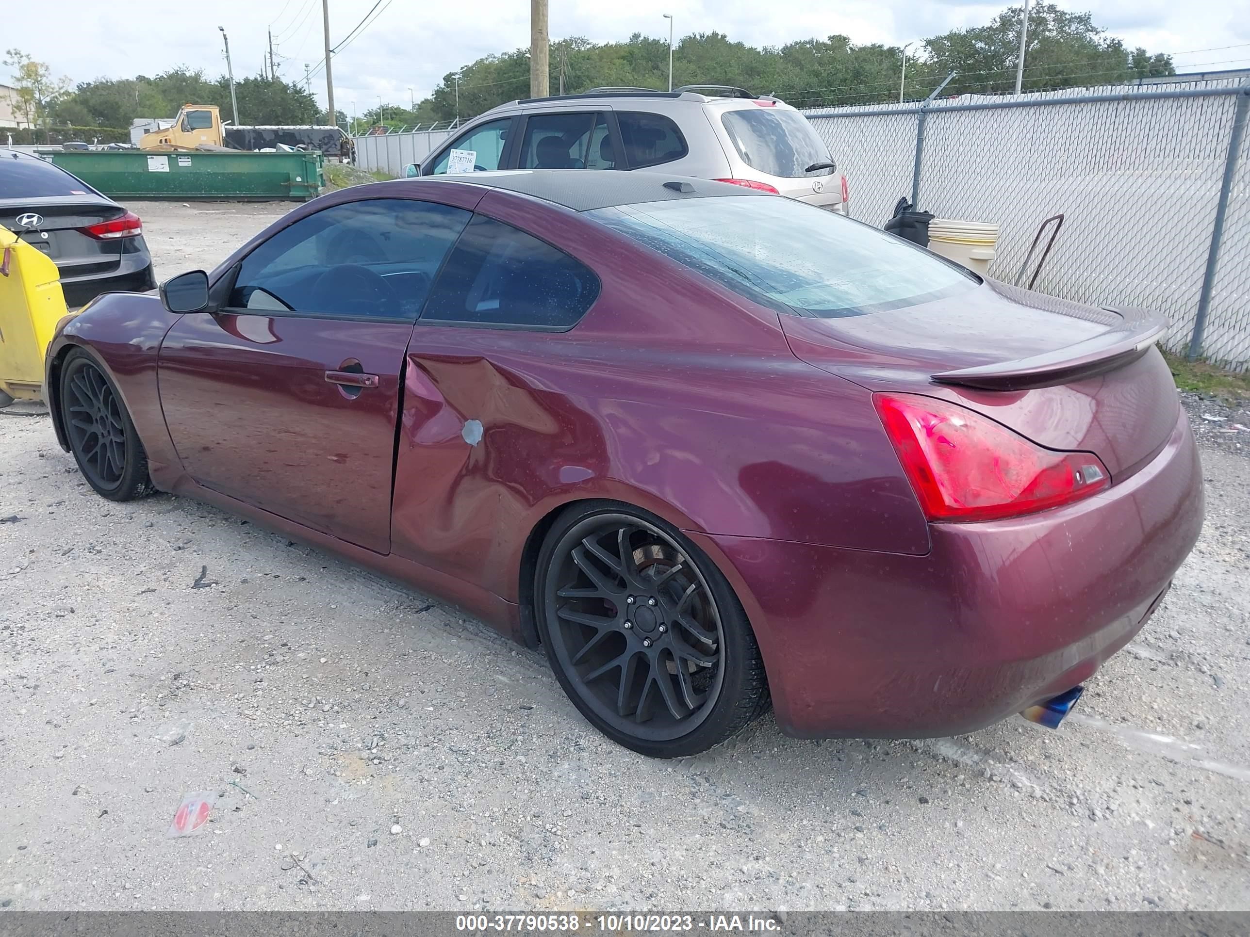 Photo 2 VIN: JNKCV64E68M103546 - INFINITI G 