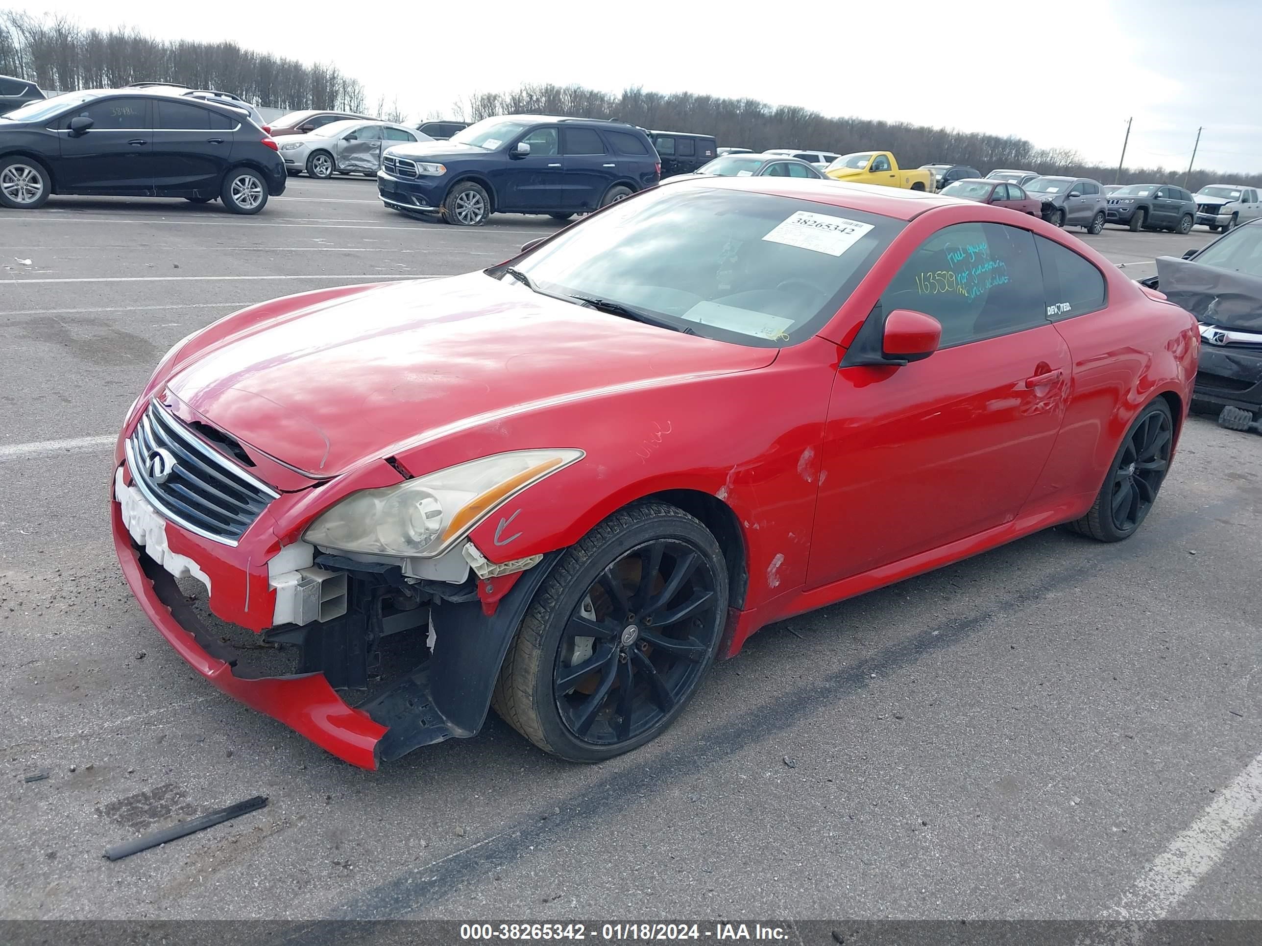 Photo 1 VIN: JNKCV64E79M604284 - INFINITI G 