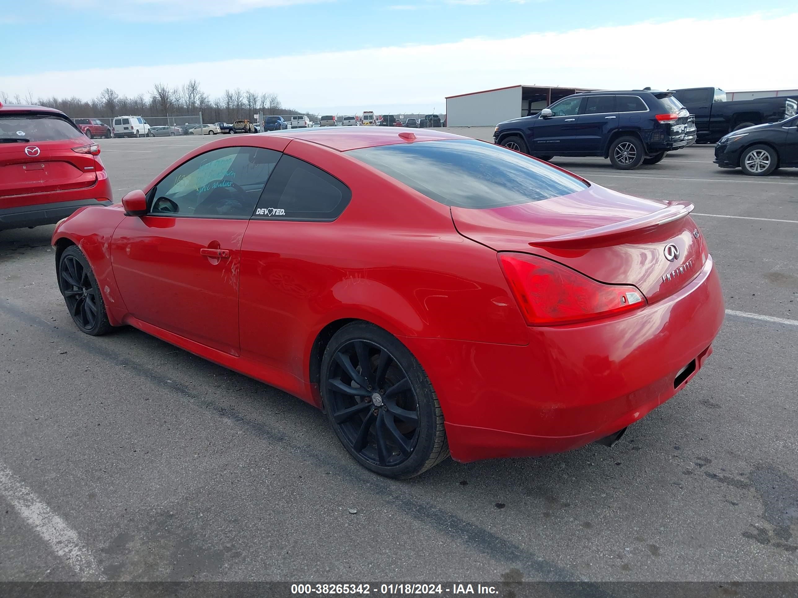 Photo 2 VIN: JNKCV64E79M604284 - INFINITI G 