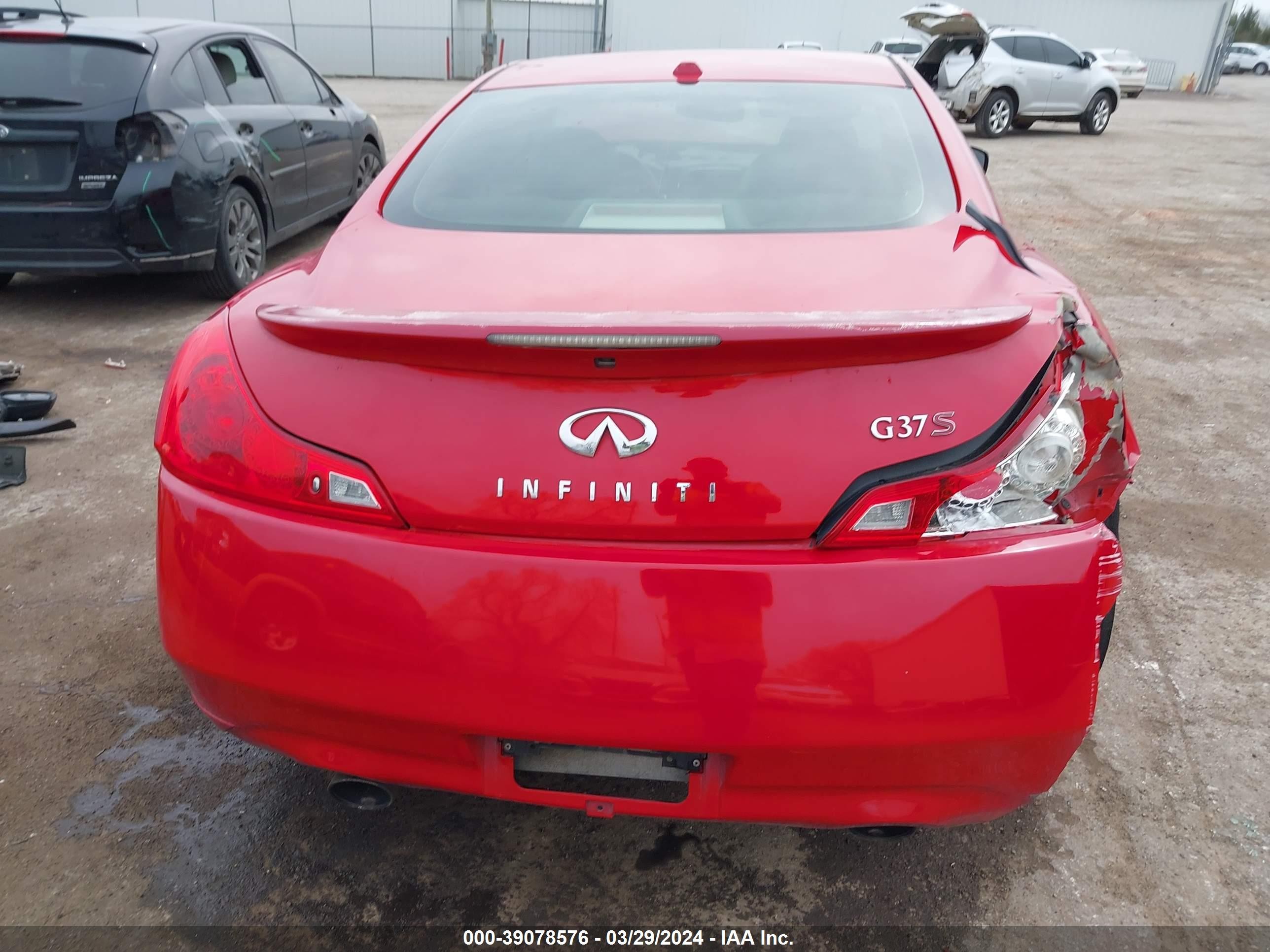 Photo 15 VIN: JNKCV64E99M602326 - INFINITI G 