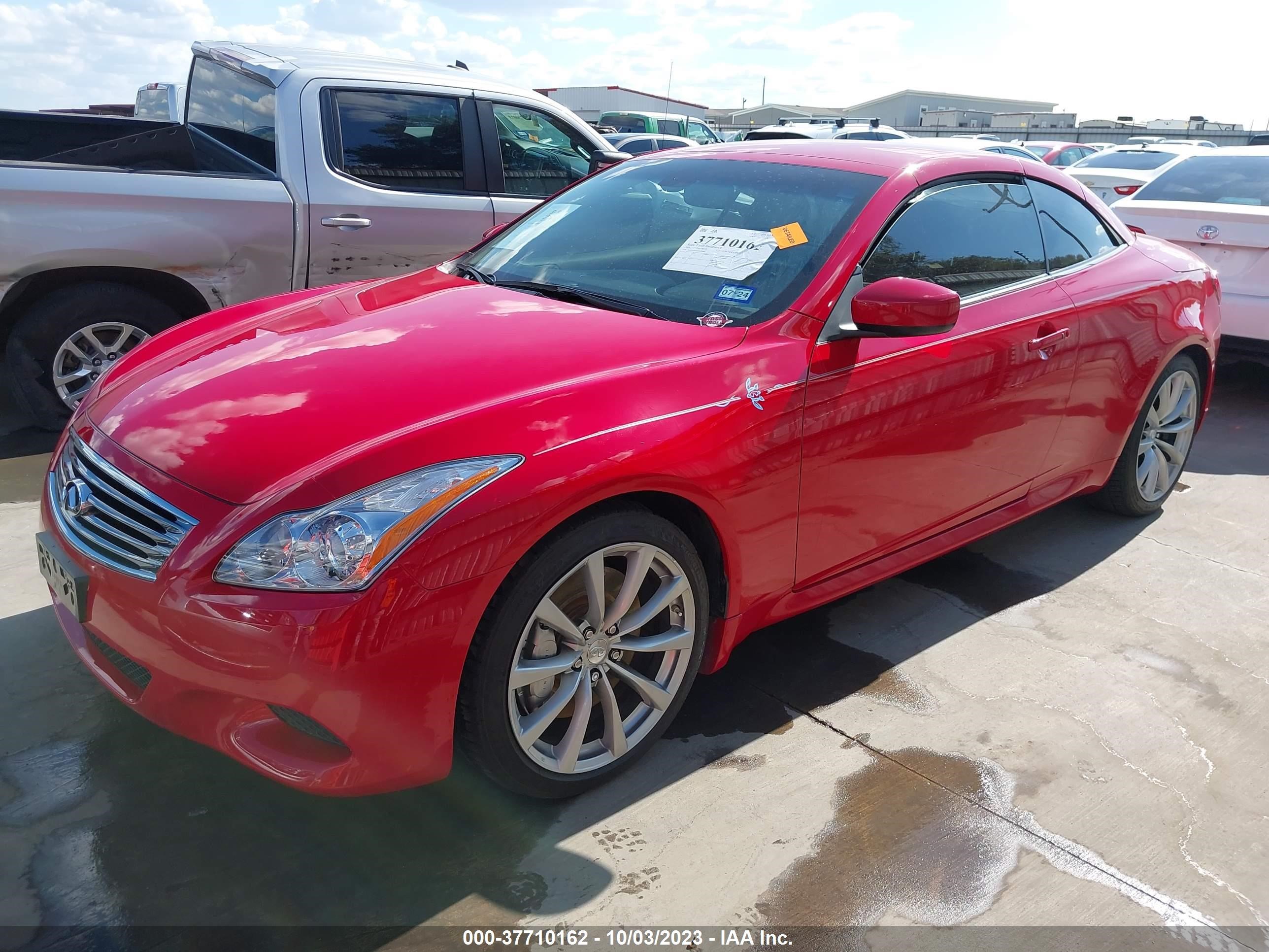 Photo 1 VIN: JNKCV66E09M721881 - INFINITI G 