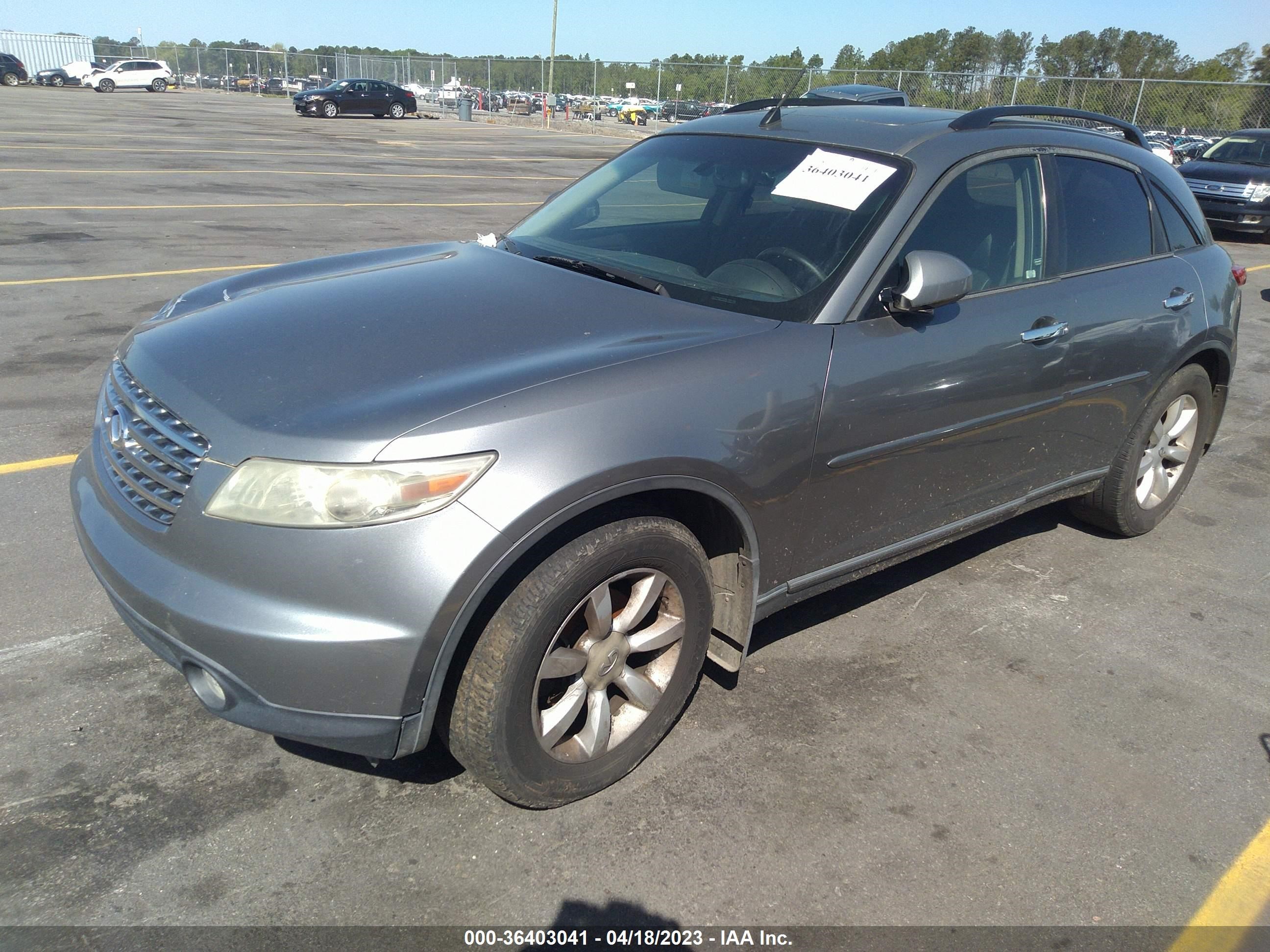 Photo 1 VIN: JNRAS08W35X210842 - INFINITI FX 