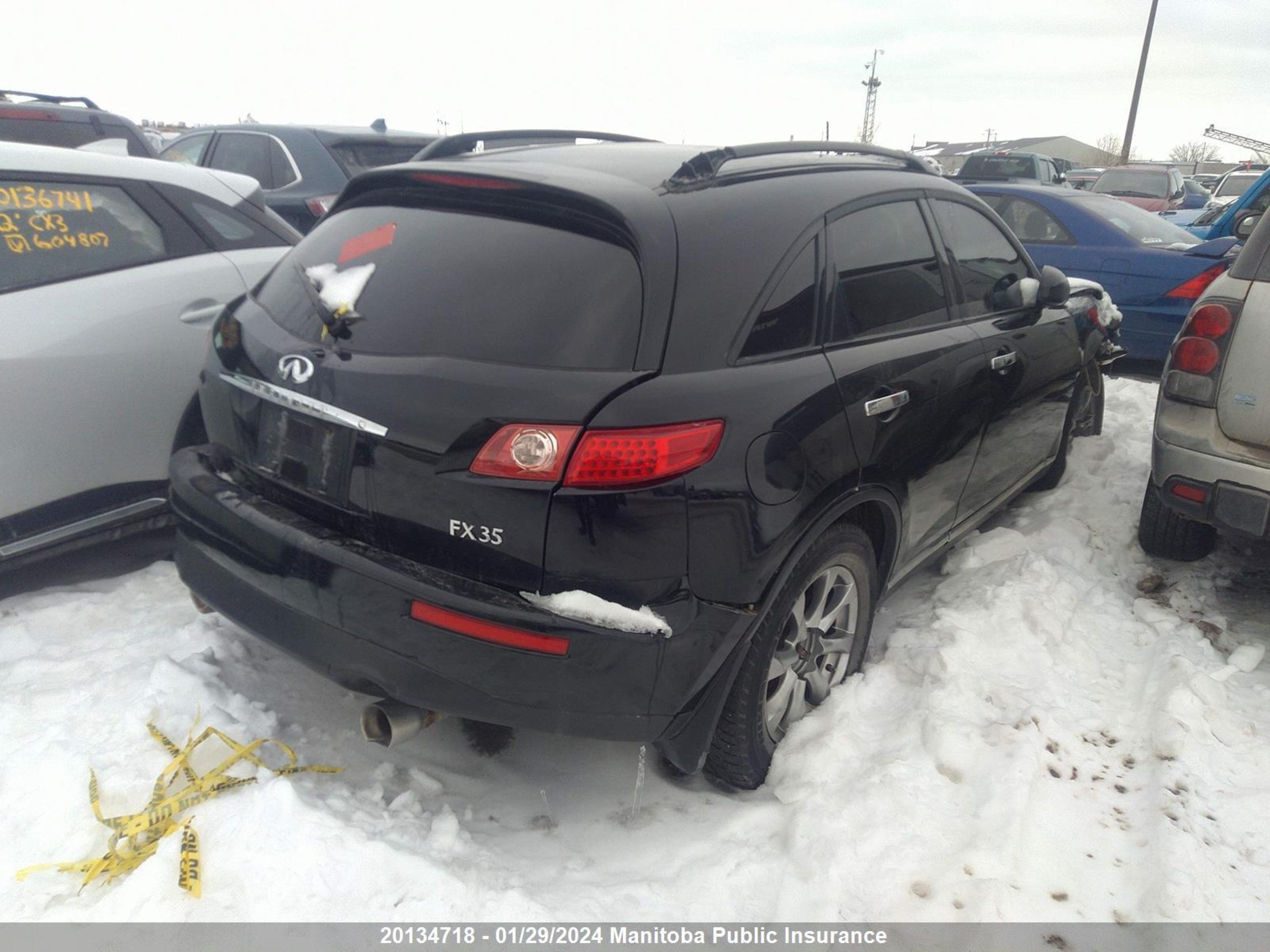 Photo 3 VIN: JNRAS08W67X210448 - INFINITI FX 