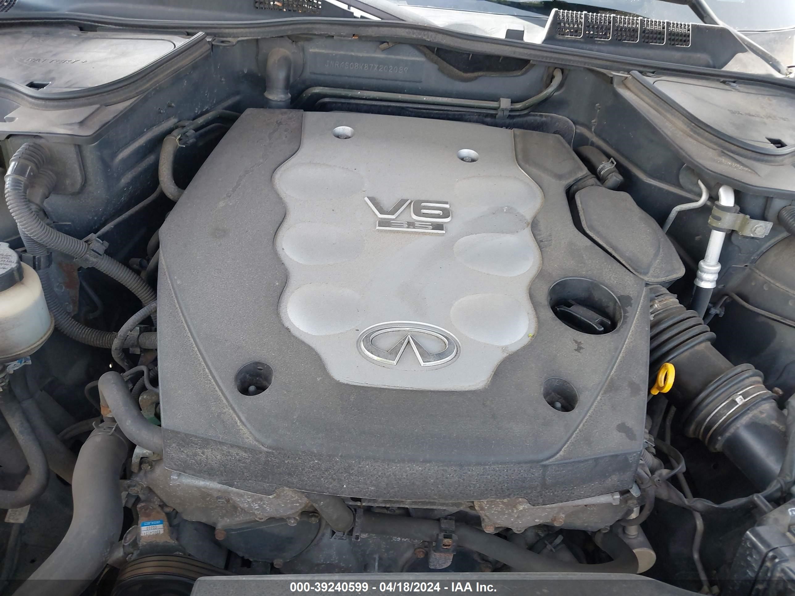 Photo 9 VIN: JNRAS08W87X202089 - INFINITI FX 