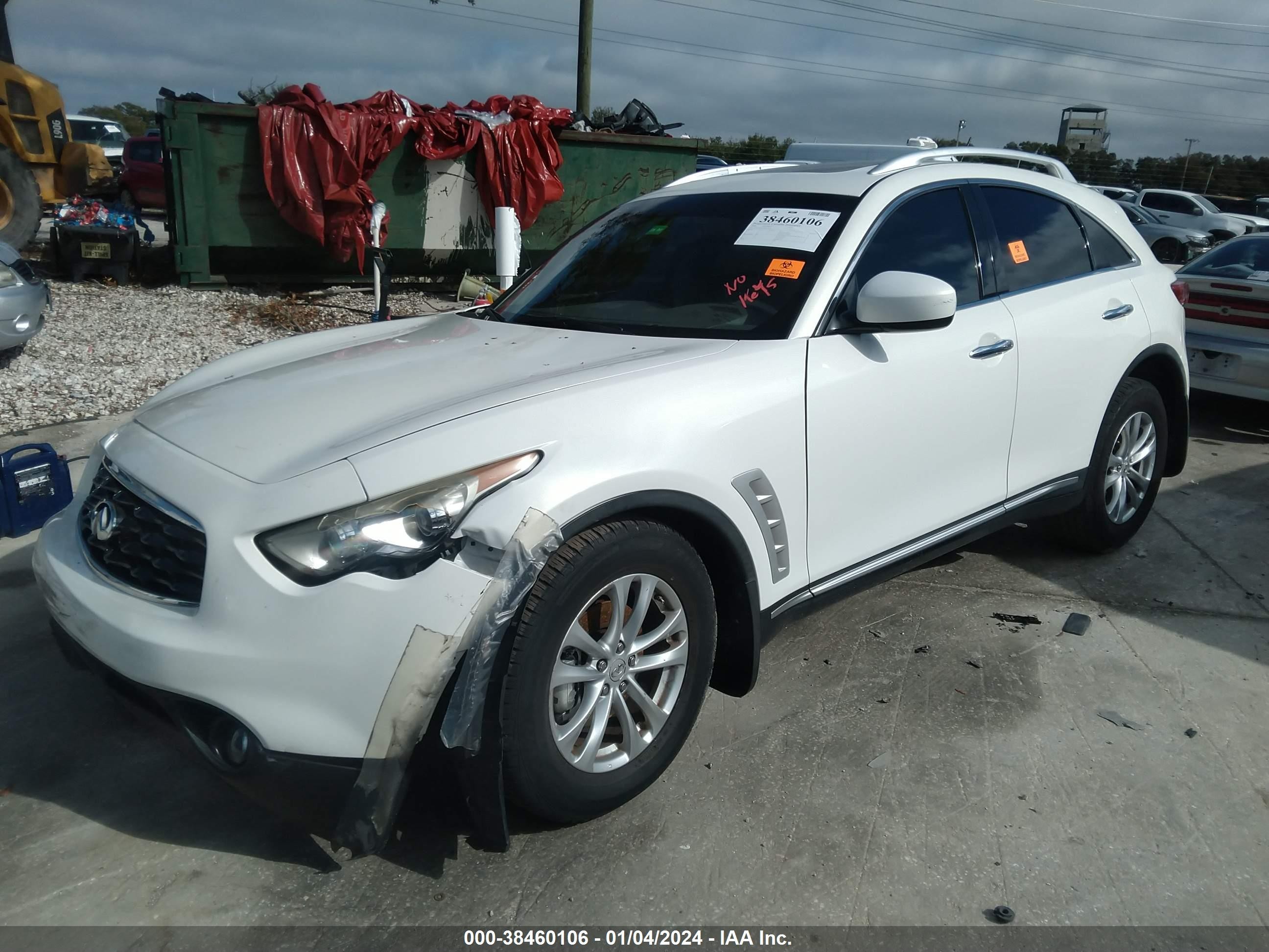 Photo 1 VIN: JNRAS18W79M157818 - INFINITI FX 