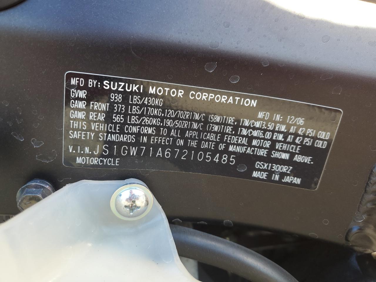 Photo 9 VIN: JS1GW71A672105485 - SUZUKI ALL 