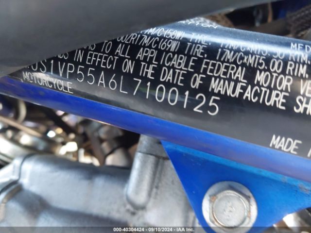 Photo 9 VIN: JS1VP55A6L7100125 - SUZUKI SV650 