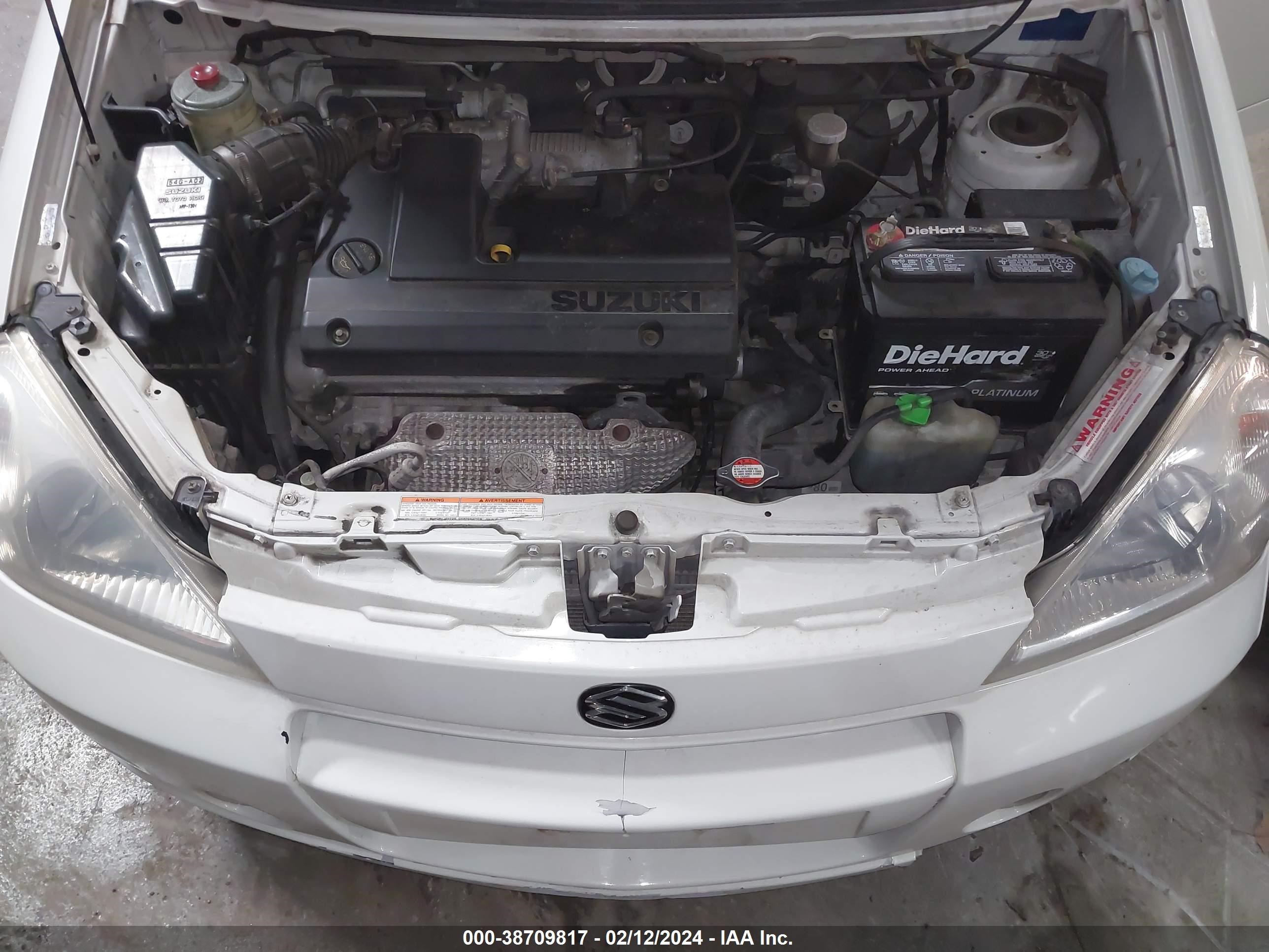 Photo 9 VIN: JS2RA41S535153045 - SUZUKI AERIO 