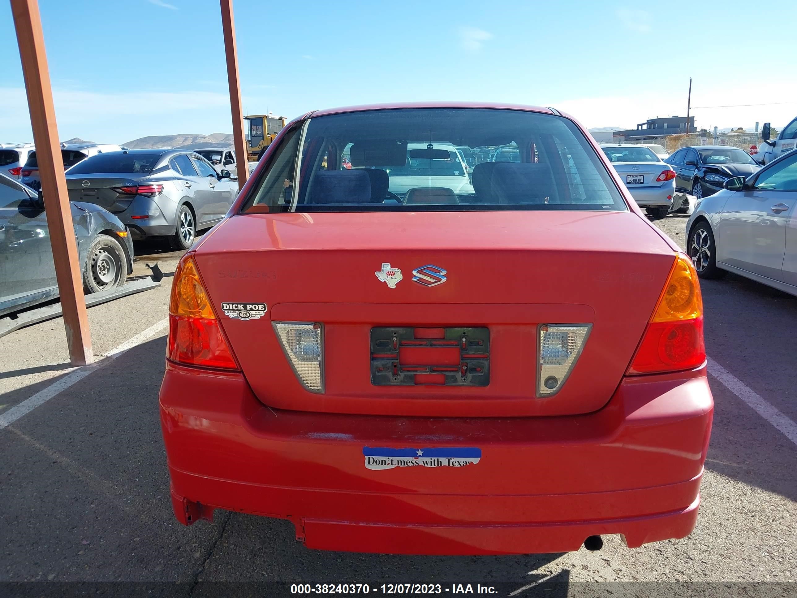 Photo 14 VIN: JS2RA41S935164534 - SUZUKI AERIO 