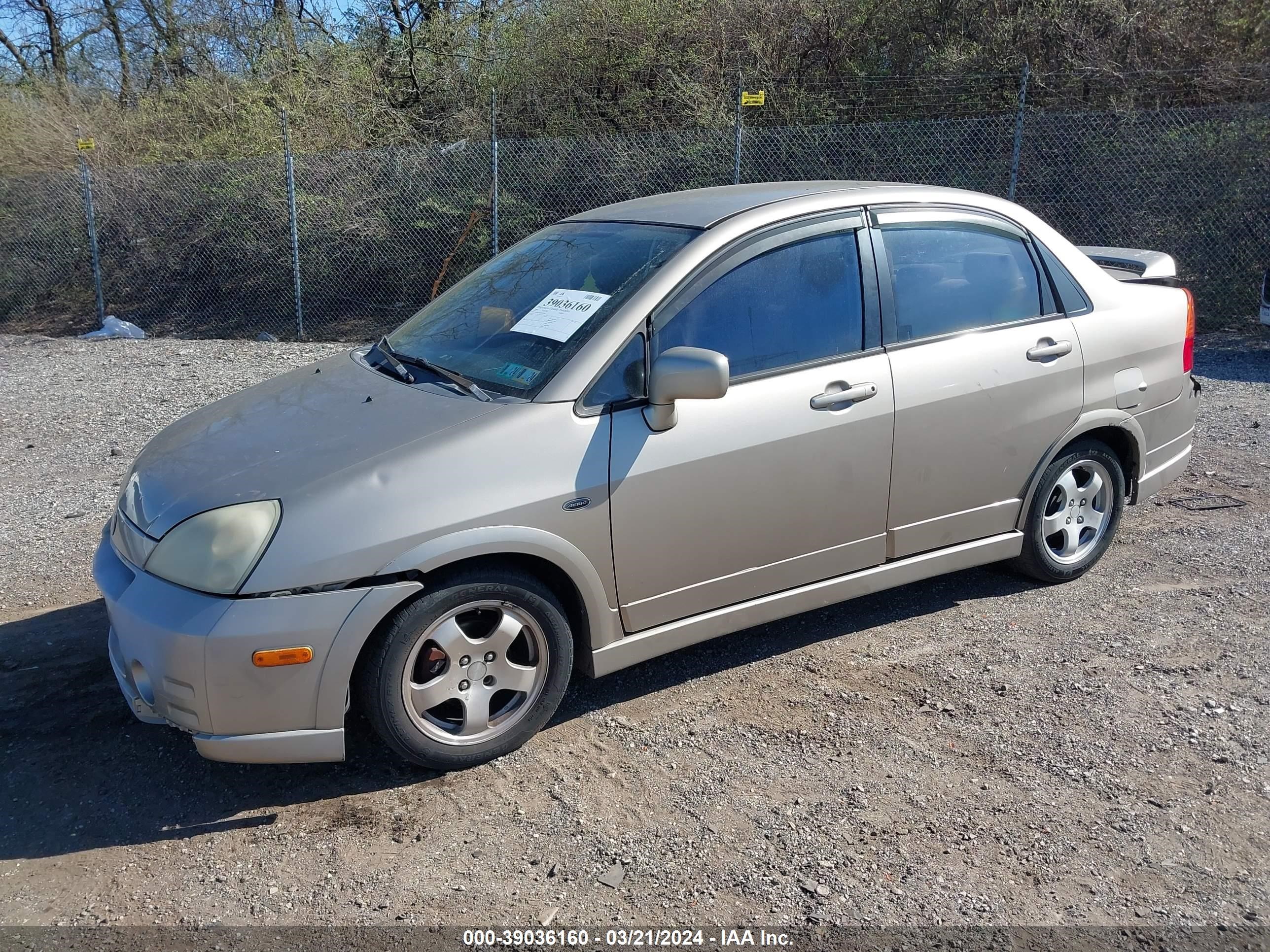 Photo 1 VIN: JS2RA61SX45202382 - SUZUKI AERIO 