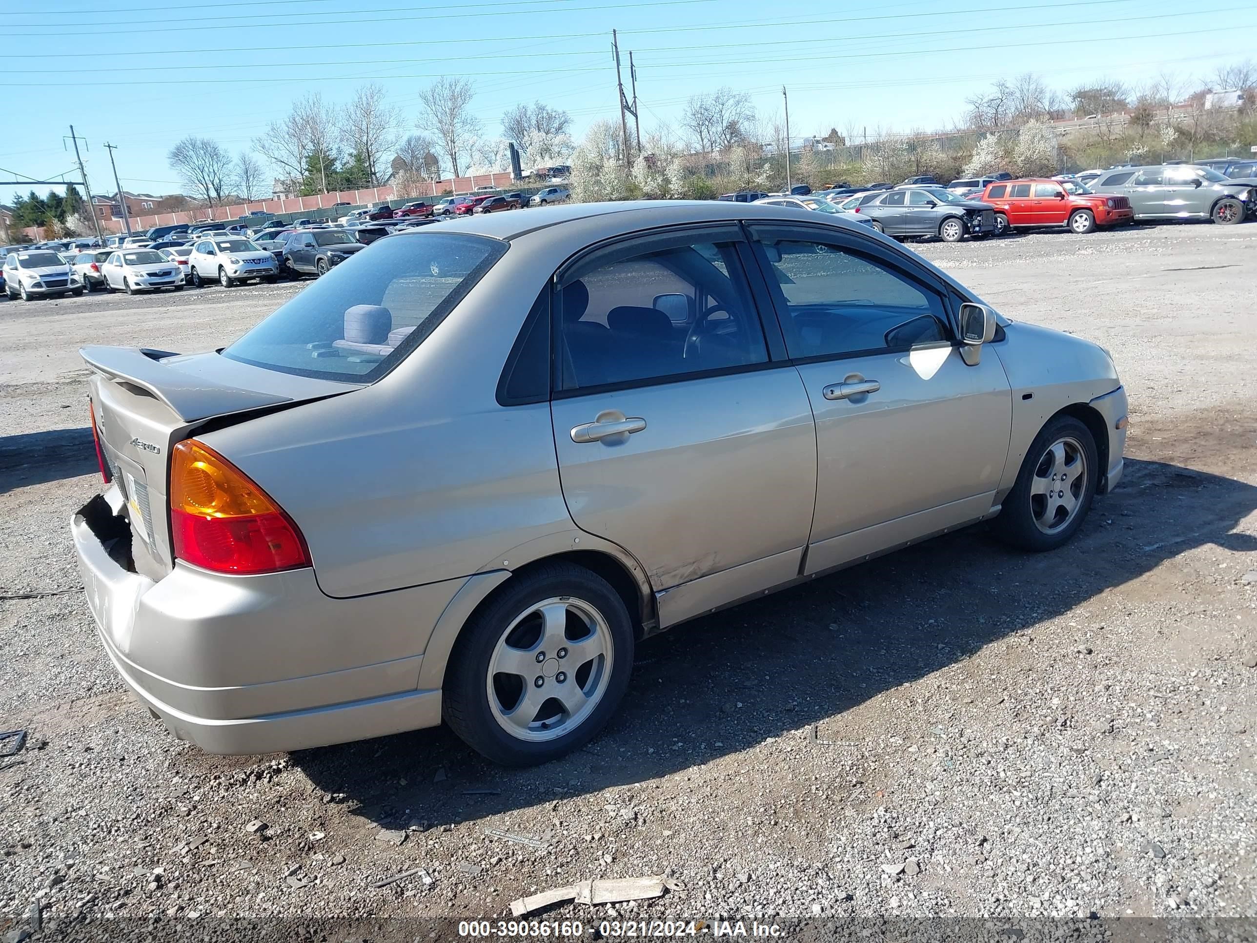 Photo 3 VIN: JS2RA61SX45202382 - SUZUKI AERIO 