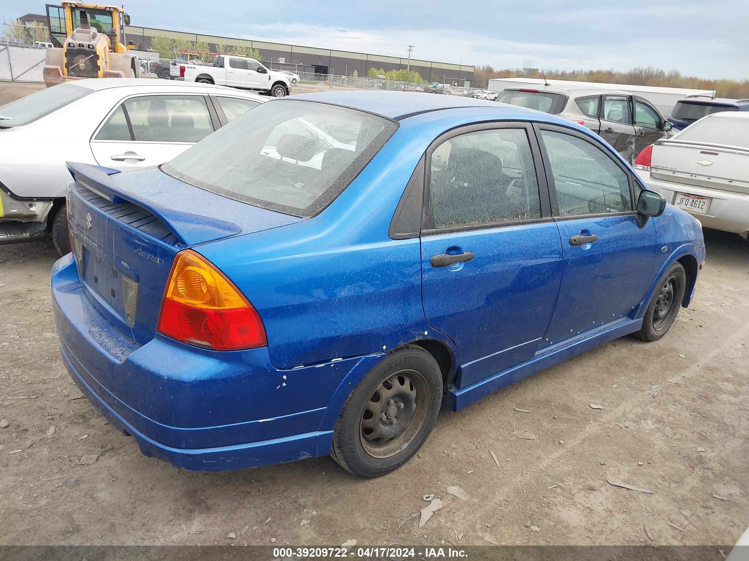 Photo 3 VIN: JS2RA62S155257626 - SUZUKI AERIO 