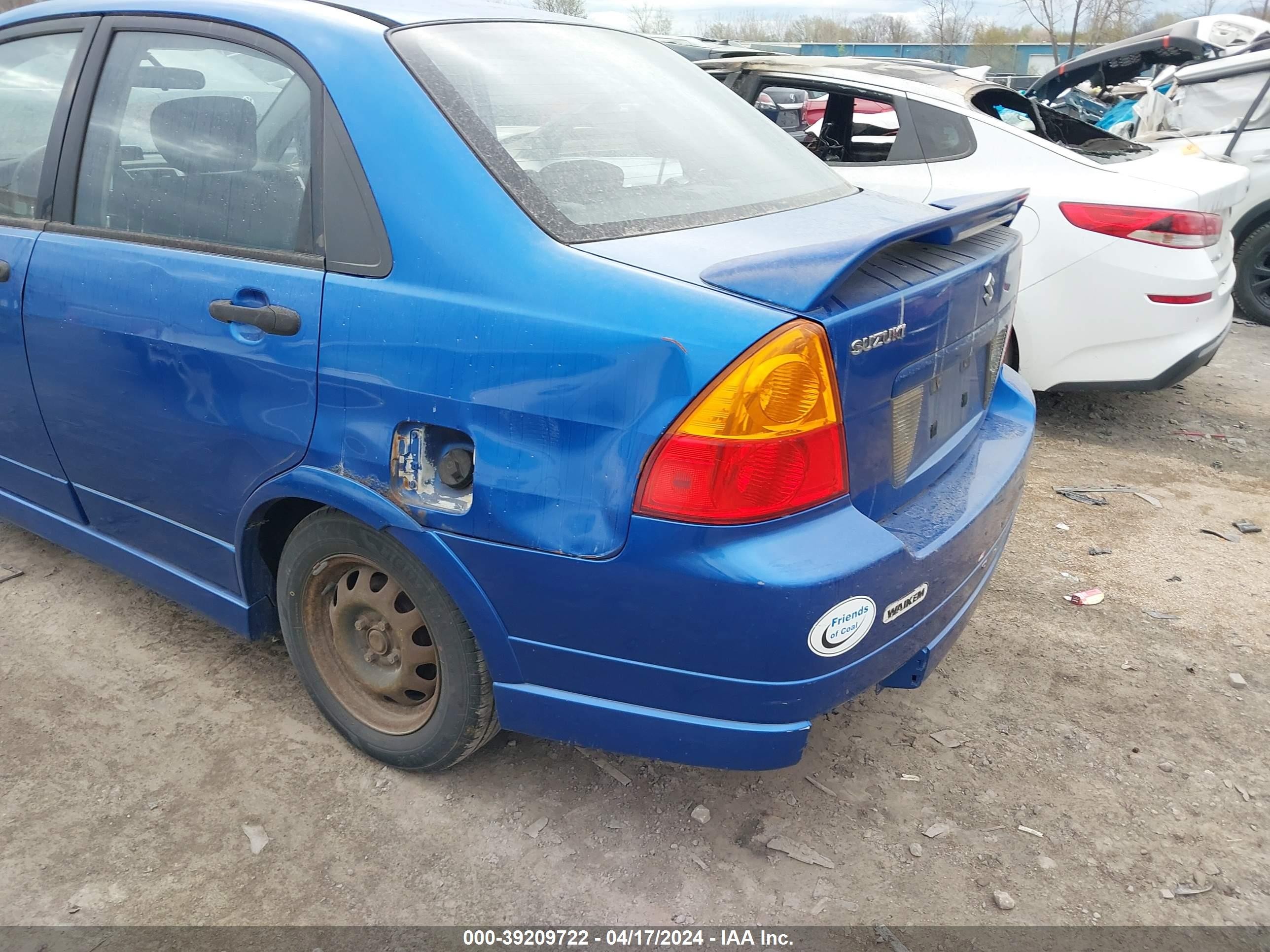 Photo 5 VIN: JS2RA62S155257626 - SUZUKI AERIO 