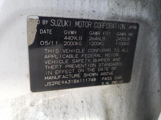 Photo 9 VIN: JS2RE9A31B6111748 - SUZUKI KIZASHI 