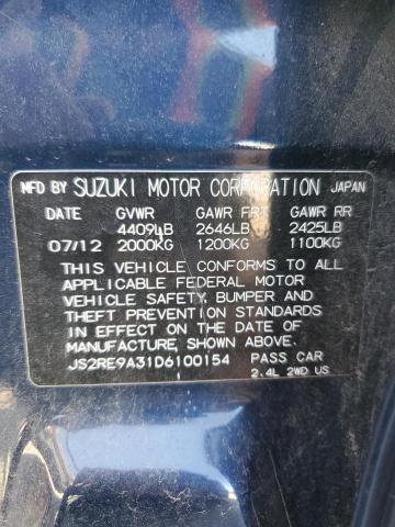 Photo 12 VIN: JS2RE9A31D6100154 - SUZUKI KIZASHI 