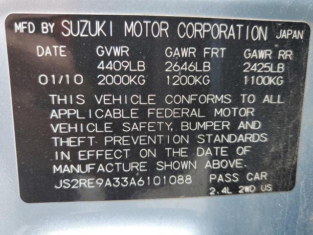 Photo 11 VIN: JS2RE9A33A6101088 - SUZUKI KIZASHI SE 