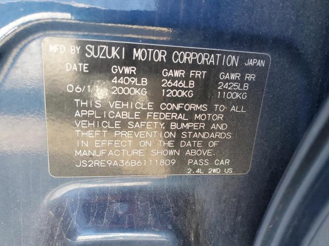 Photo 11 VIN: JS2RE9A36B6111809 - SUZUKI KIZASHI 