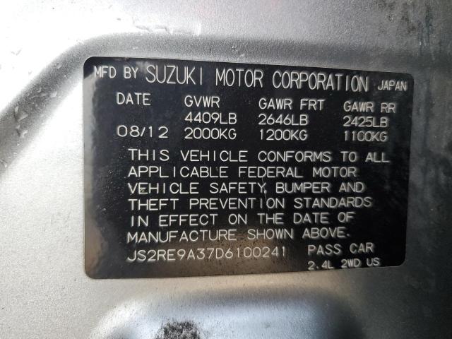 Photo 11 VIN: JS2RE9A37D6100241 - SUZUKI KIZASHI 