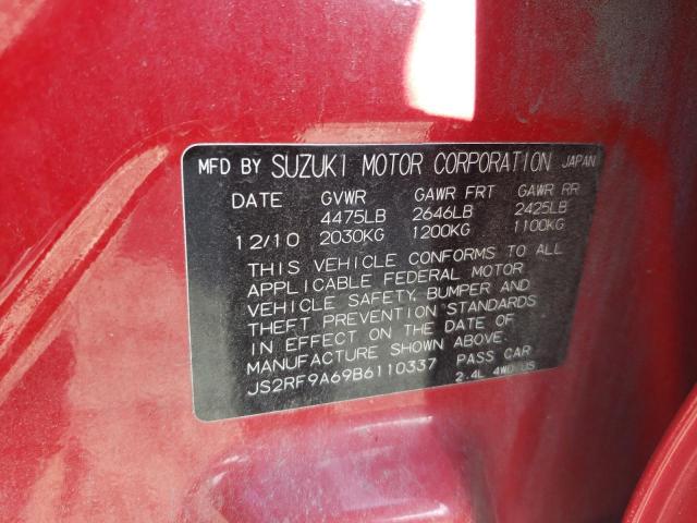 Photo 11 VIN: JS2RF9A69B6110337 - SUZUKI KIZASHI SP 