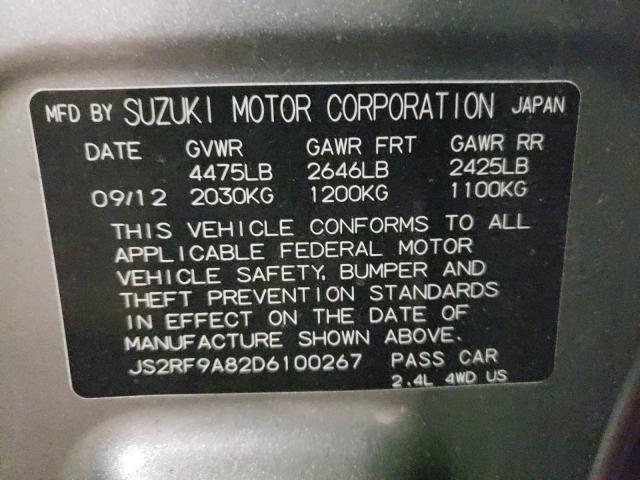 Photo 9 VIN: JS2RF9A82D6100267 - SUZUKI KIZASHI SP 