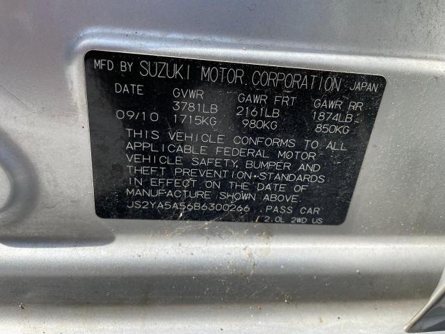 Photo 9 VIN: JS2YA5A56B6300266 - SUZUKI SX4 