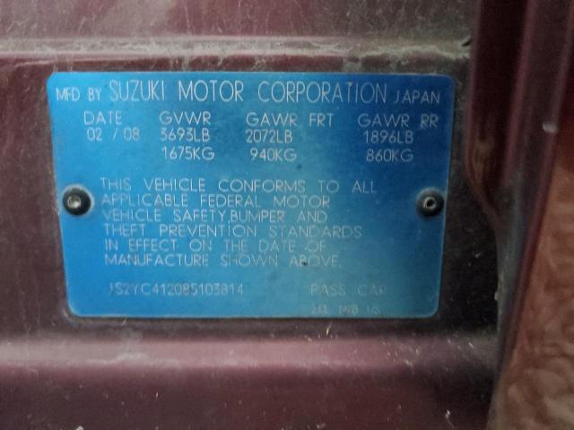 Photo 11 VIN: JS2YC412085103814 - SUZUKI SX4 