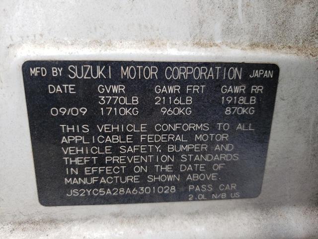 Photo 11 VIN: JS2YC5A28A6301028 - SUZUKI SX4 