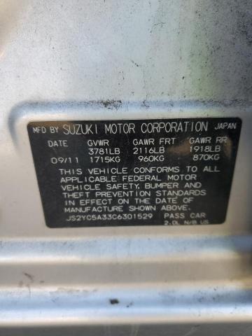 Photo 11 VIN: JS2YC5A33C6301529 - SUZUKI SX4 