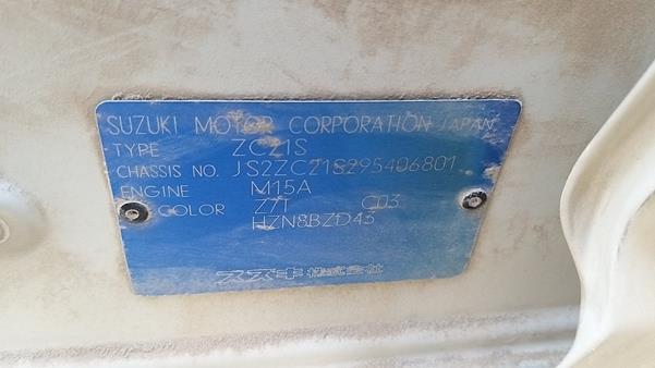 Photo 1 VIN: JS2ZC21S295406801 - SUZUKI SWIFT 