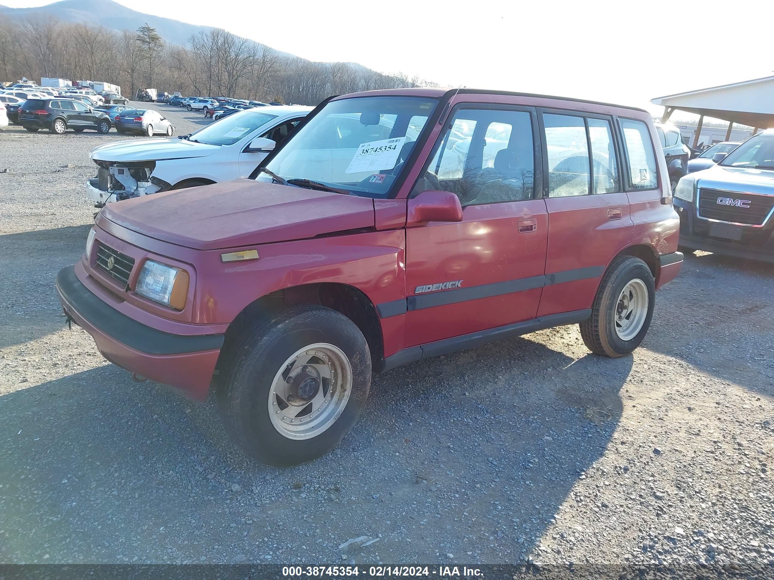 Photo 1 VIN: JS3TD01V2M4109345 - SUZUKI SIDEKICK 