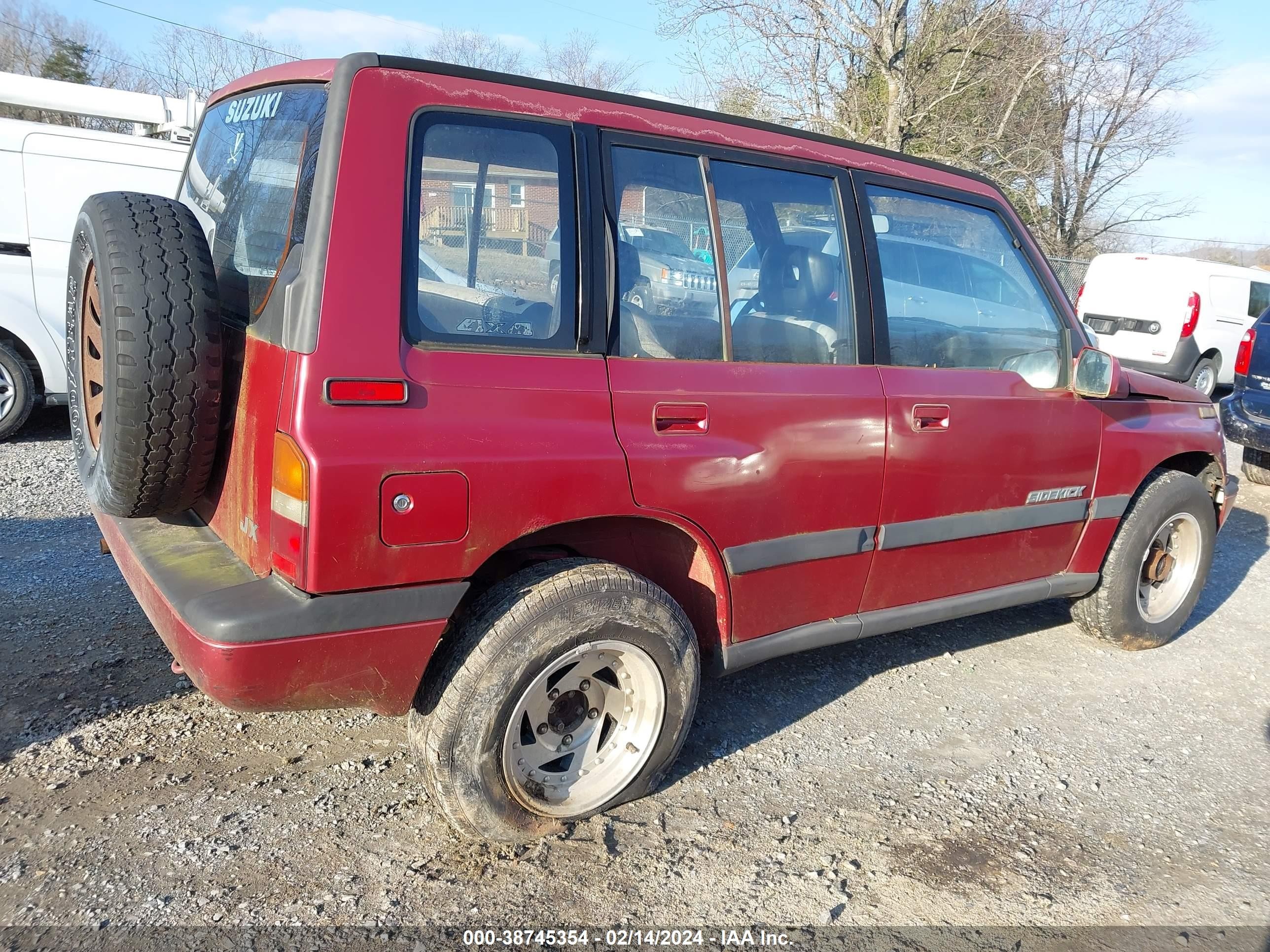 Photo 5 VIN: JS3TD01V2M4109345 - SUZUKI SIDEKICK 