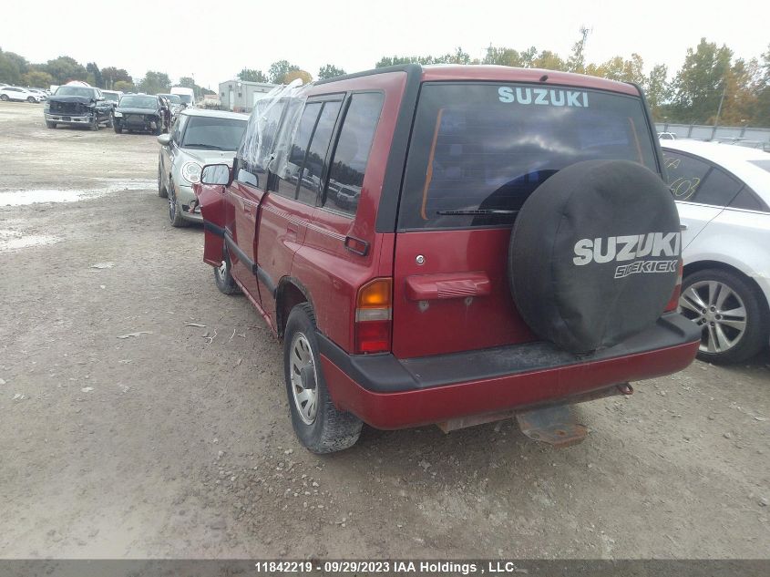 Photo 2 VIN: JS3TD01V3M4101027 - SUZUKI SIDEKICK 