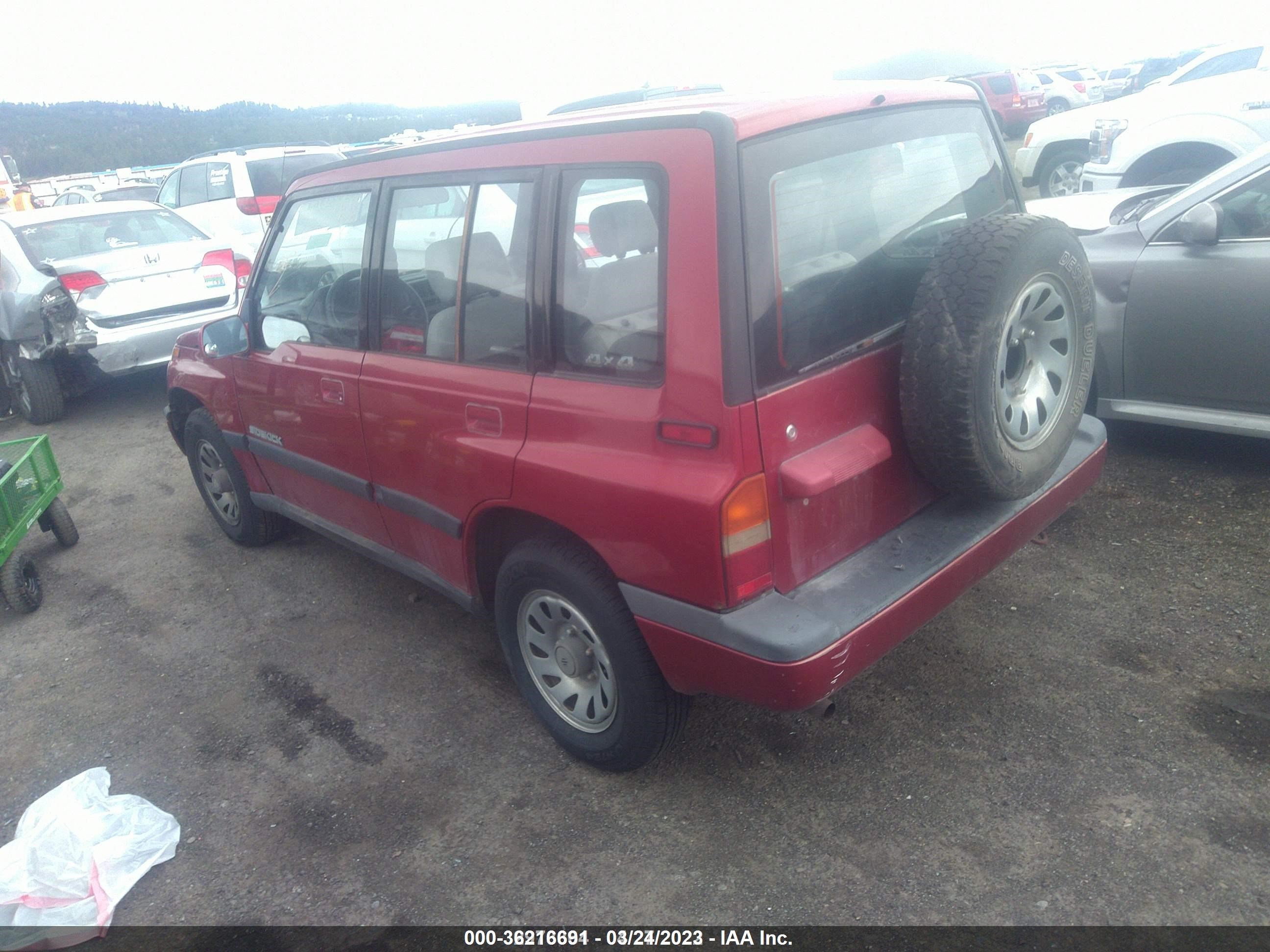 Photo 2 VIN: JS3TD02V0P4105832 - SUZUKI SIDEKICK 