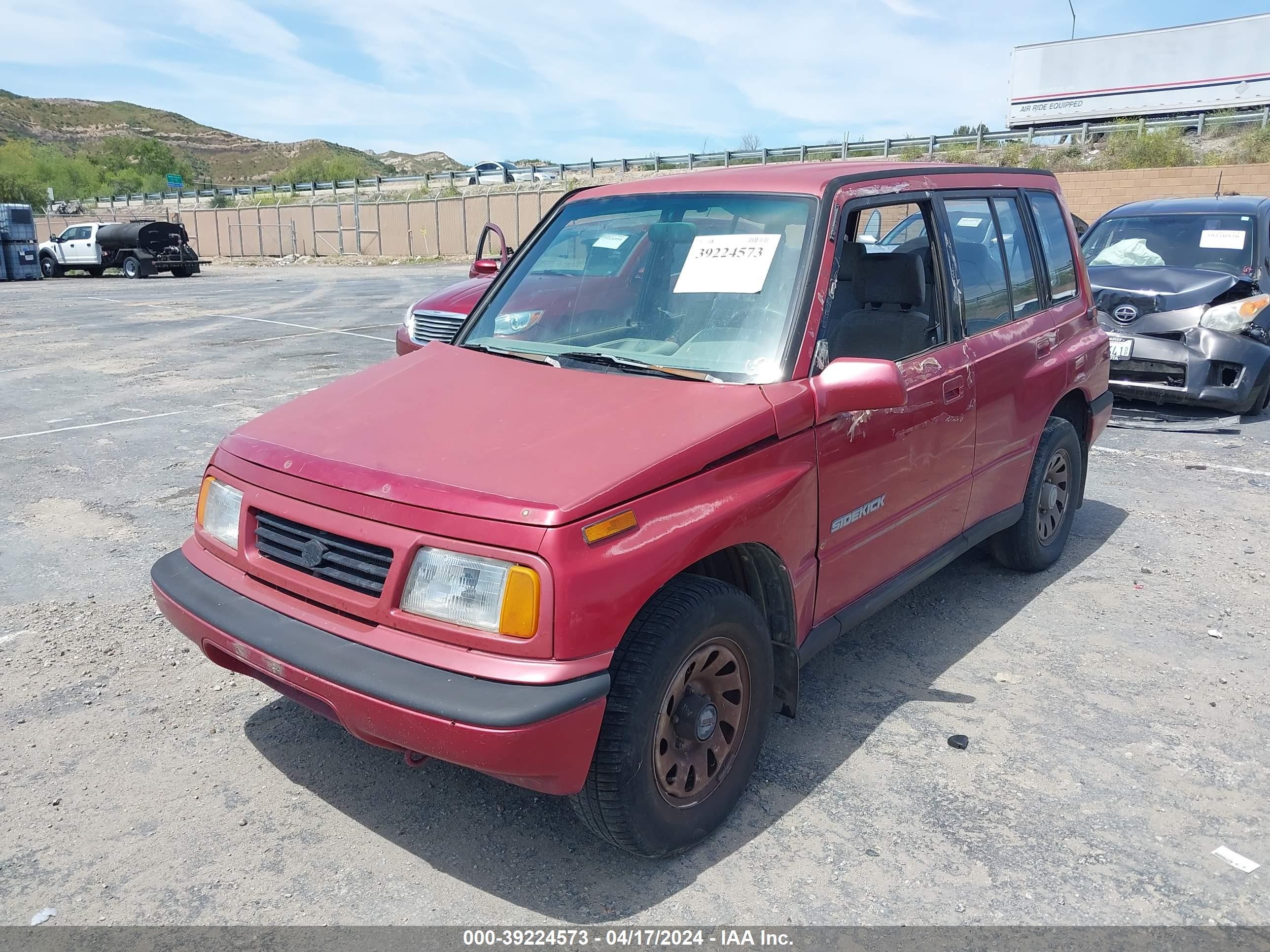 Photo 5 VIN: JS3TD03VXP4100183 - SUZUKI SIDEKICK 