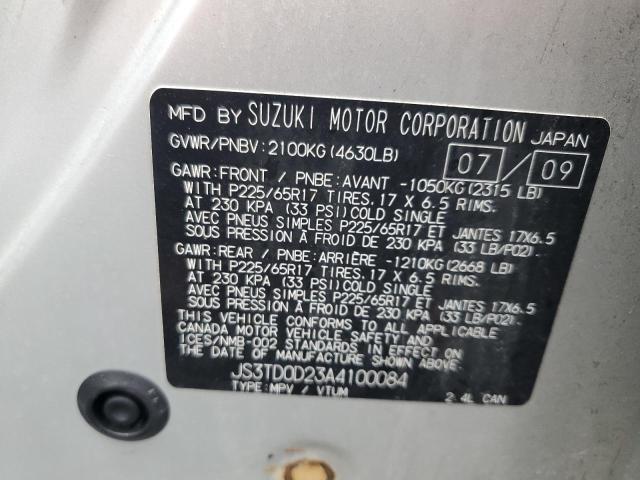 Photo 12 VIN: JS3TD0D23A4100084 - SUZUKI GRAND VITA 