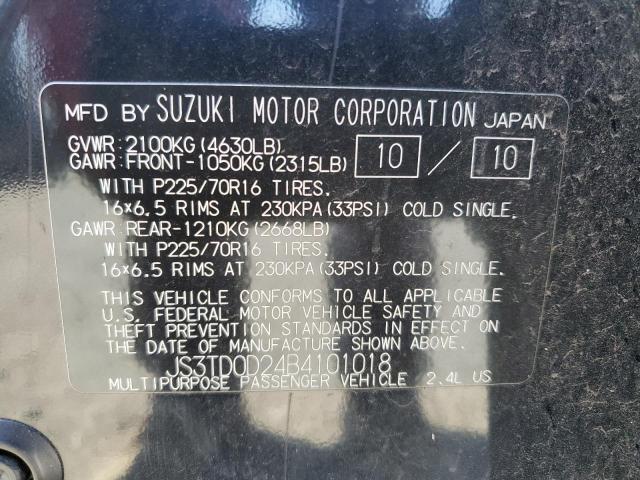 Photo 12 VIN: JS3TD0D24B4101018 - SUZUKI GRAND VITA 