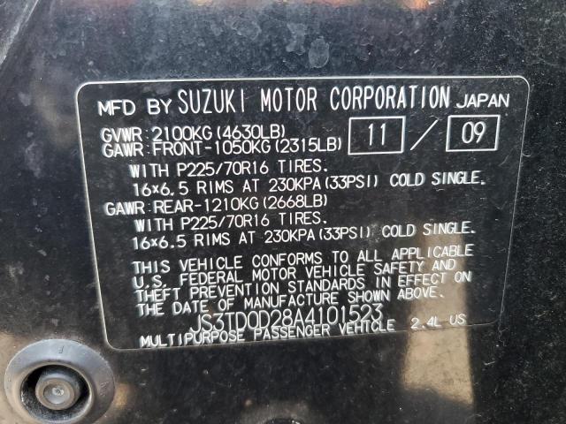 Photo 11 VIN: JS3TD0D28A4101523 - SUZUKI GRAND VITA 