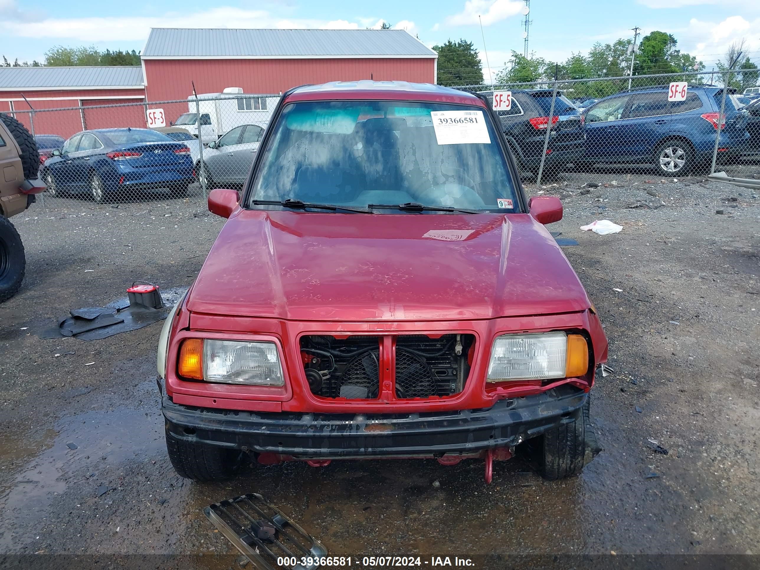 Photo 12 VIN: JS3TD21V1V4105672 - SUZUKI SIDEKICK 