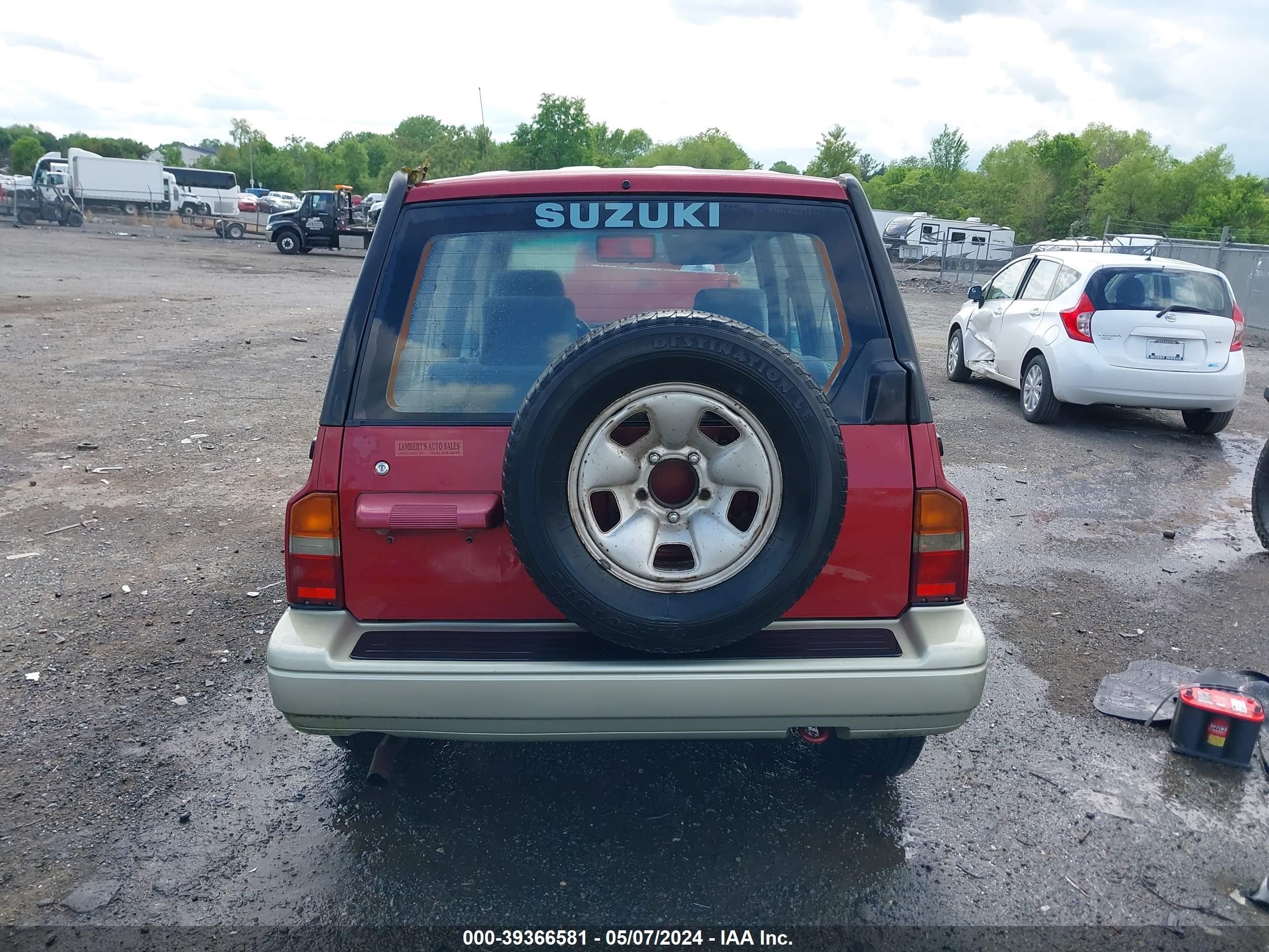 Photo 16 VIN: JS3TD21V1V4105672 - SUZUKI SIDEKICK 