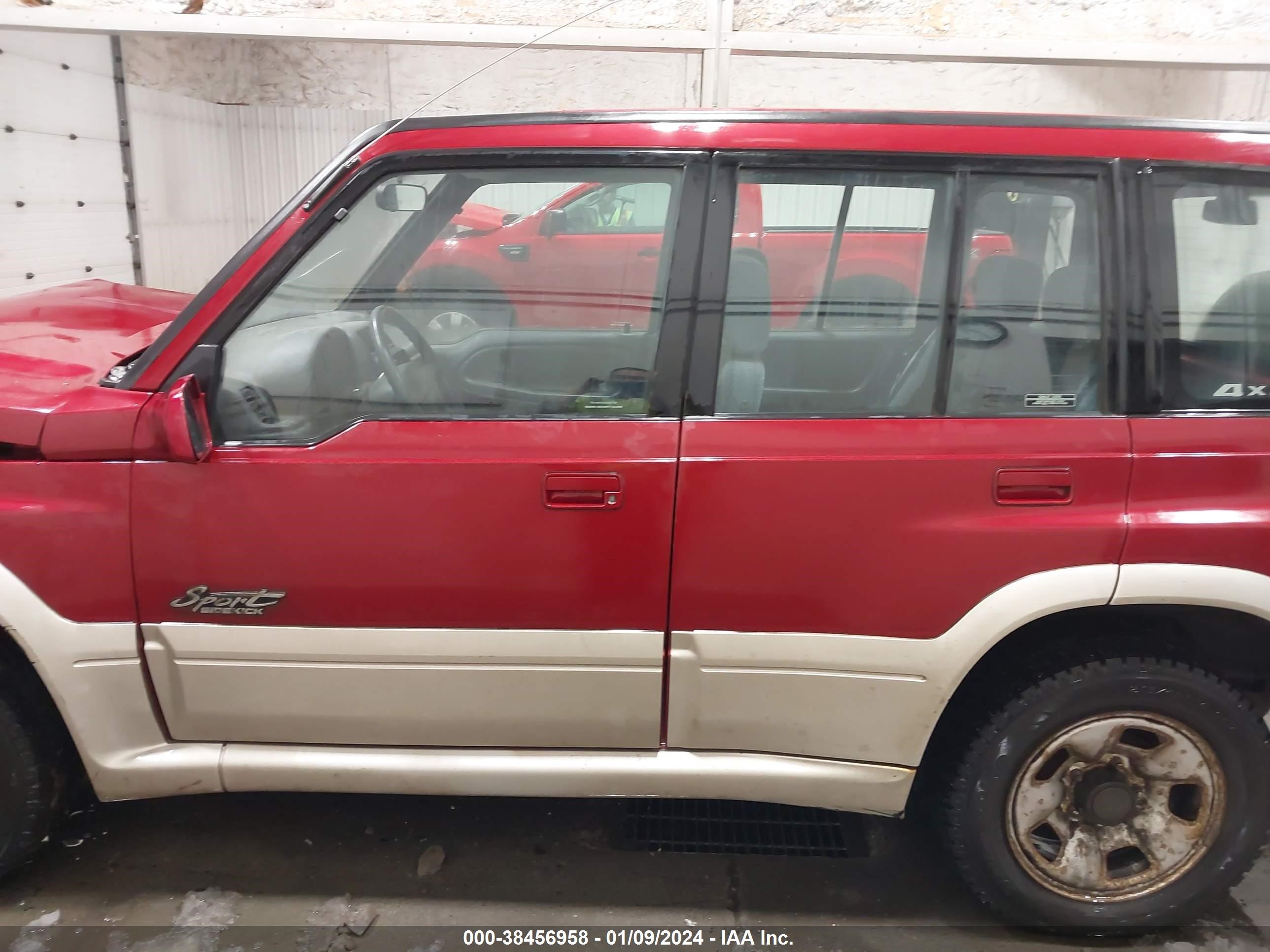 Photo 12 VIN: JS3TD21V7V4102162 - SUZUKI SIDEKICK 