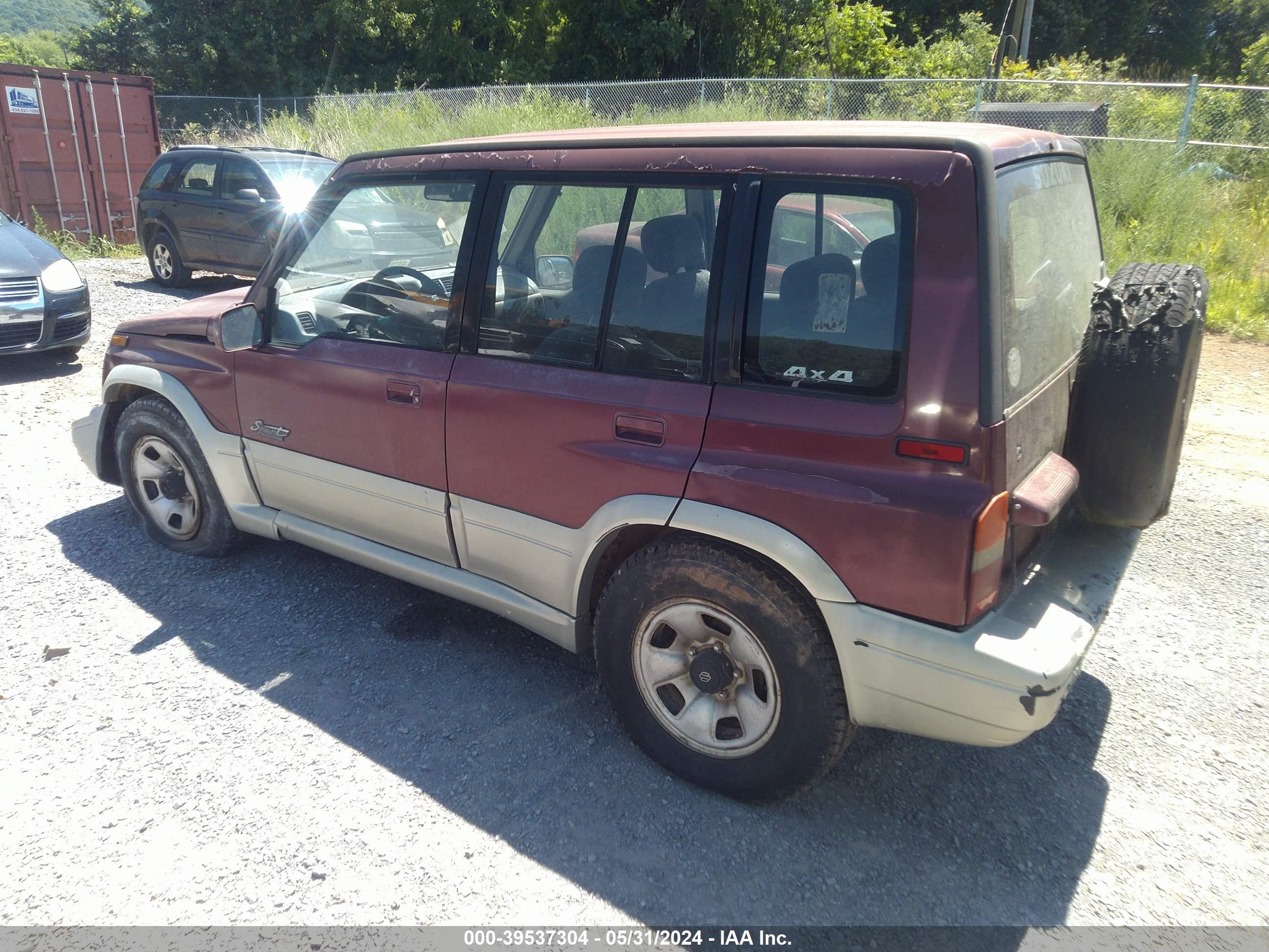 Photo 2 VIN: JS3TD21V7W4107475 - SUZUKI SIDEKICK 