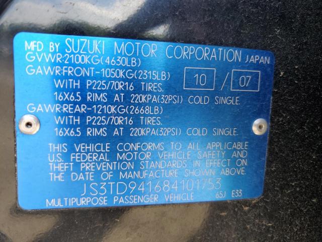 Photo 11 VIN: JS3TD941684101753 - SUZUKI GRAND VITA 