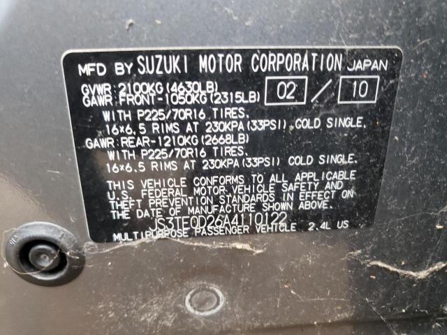 Photo 11 VIN: JS3TE0D26A4110122 - SUZUKI GRAND VITA 